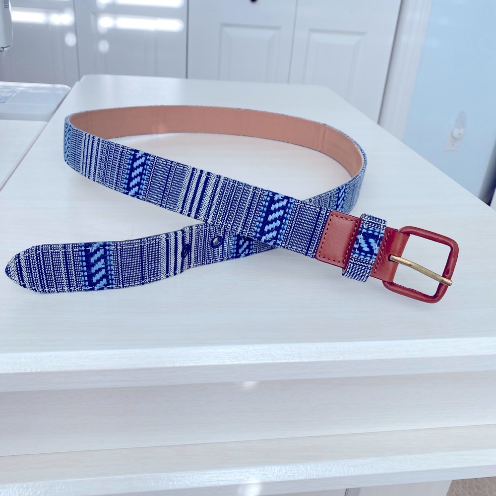 J. McLaughlin 40” Embroidered Belt